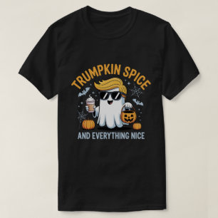 Camiseta Especiaria Trumpkin do Halloween e tudo mais gelo
