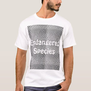 Camiseta Espécie Alligator Ameaçada