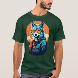 Camiseta Espécie ameaçada Lobo do Vale do Mackenzie Claudio