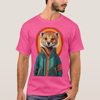 Camiseta Espécie Ameaçada Mongoose Shai