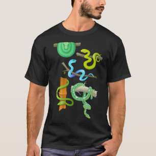 Camiseta Espécie Educativa E Tipos De Cobras 17