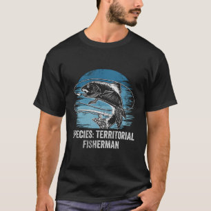 Camiseta Espécie Fisher Territorial Antiguidade Introduzida