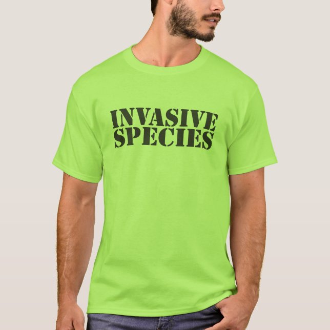 Camiseta Espécie invasora (Frente)