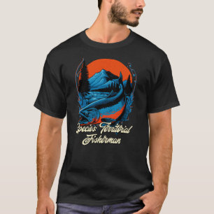 Camiseta Espécie Pescador Territorial Introduz A Pesca E
