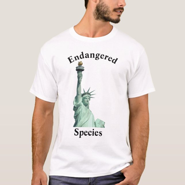 Camiseta Espécies Ameaçadas (Frente)