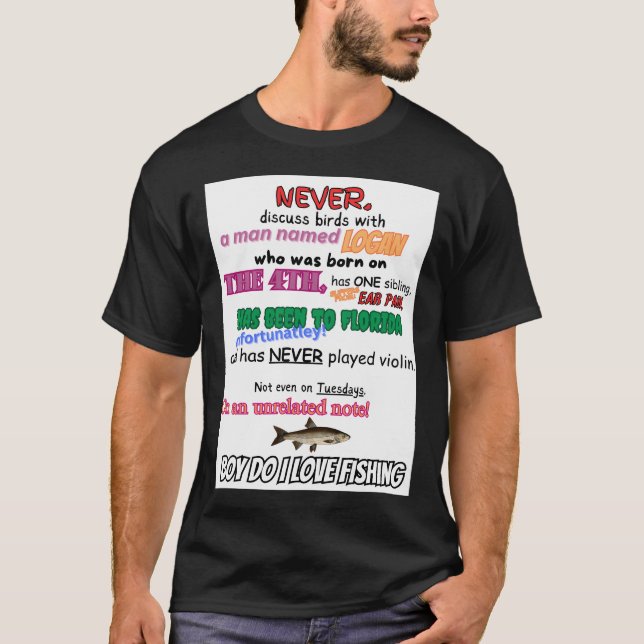 Camiseta Especificamente Estranho (Frente)