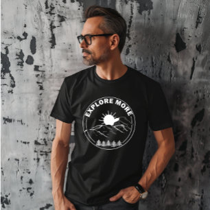 Camiseta espectador de caminhada explorar mais