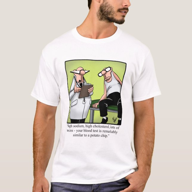 Camiseta Espectickles Engraçados Saúde Médica Humor (Frente)