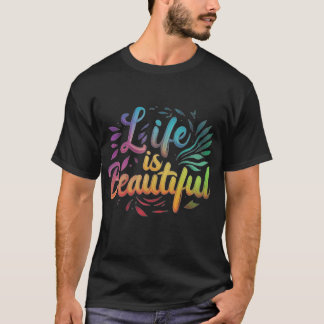 Camiseta Espectro Arco-Íris da vida
