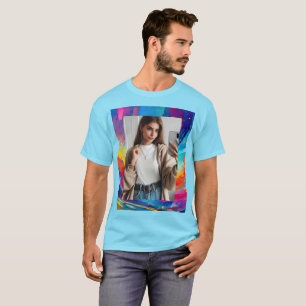 Camiseta Espectro Vibrante Personalizável