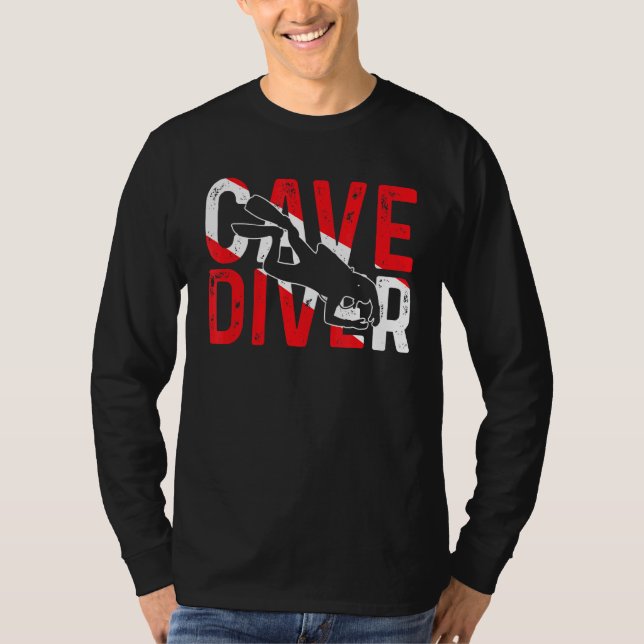 Camiseta Espelhamento De Caverna Espeleologia Cav (Frente)