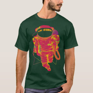 Camiseta Espelhamento espacial externo estético Art Vaporwa