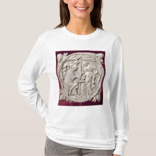 Camiseta Espelhe o caso que descreve um jogo de xadrez,