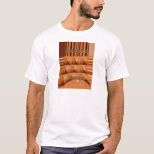 Camiseta Espelho Africano Tradicional: Girafa Tecida