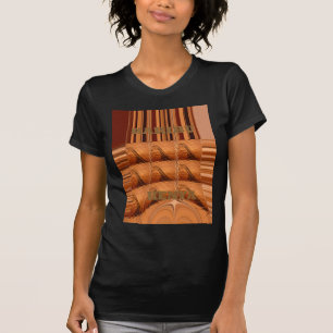 Camiseta Espelho Africano Tradicional: Girafa Tecida