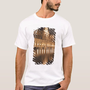 Camiseta Espelho d'água no Louvre, Paris, França