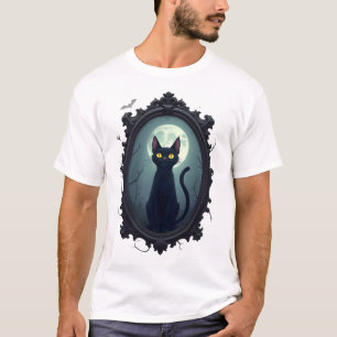 Camiseta Espelho de Gato Assombrado