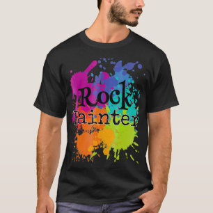 Camiseta Espelho de pintura em rock T shirt Rock Painters
