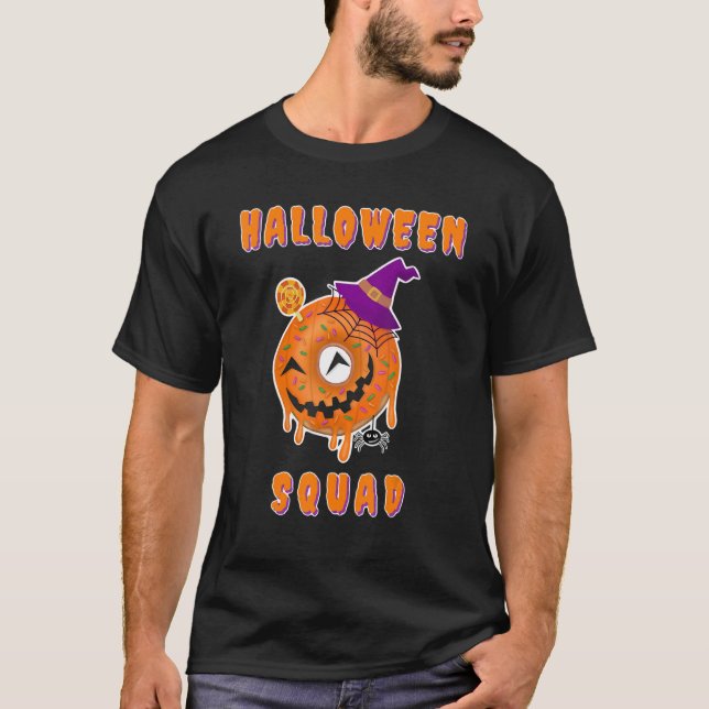 Camiseta Espelho de Sprinkle Jack O Lantern Boo Pumpki (Frente)