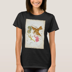 Camiseta Espelho de Urânia, Mapa Celeste de Astronomia Anti