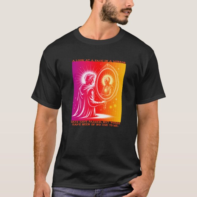 Camiseta espelho homem (Frente)
