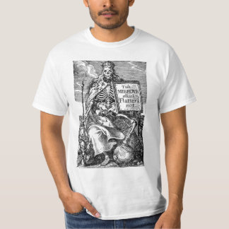 Camiseta Espelho que lisonjeia não o T do valor