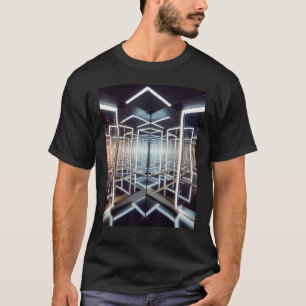 Camiseta Espelhos Infinitos Mesmerizando Espelho de Profund