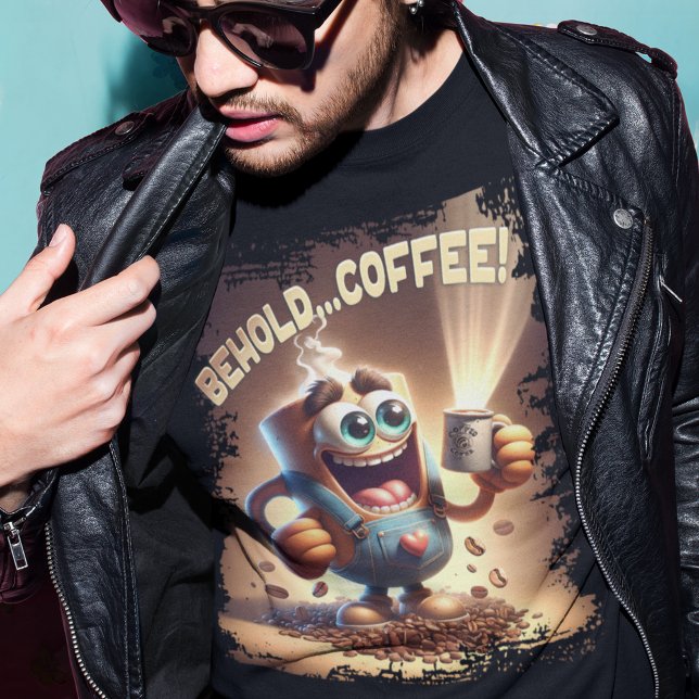 Camiseta Espera... café! (Criador carregado)