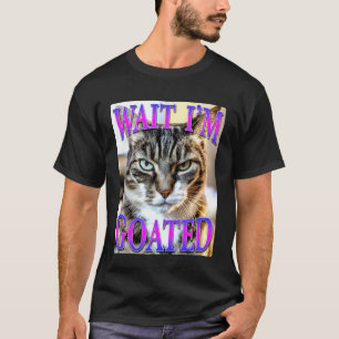 Camiseta Espera, eu sou o Gato Divino