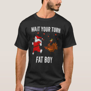 Camiseta Espera, Papais noeis Engraçados, Turcos