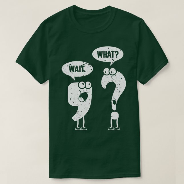 Camiseta Espera Que Professora De Inglês, Grammar Gag Diver (Frente do Design)