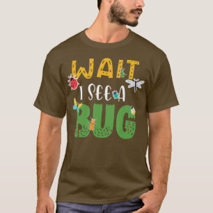 Camiseta Espera, vejo um Inseto de Biologia Entomológica