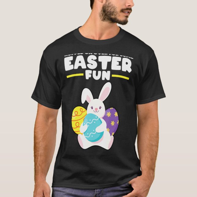 Camiseta Esperado Por Algum Feriado De Páscoa Divertido De  (Frente)