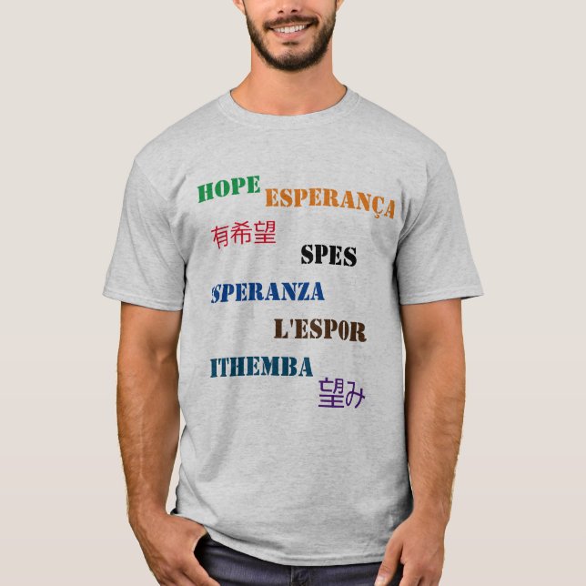 Camiseta Esperança (Frente)