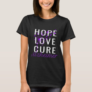 Camiseta Esperança amor cura a consciência da doença de Hei