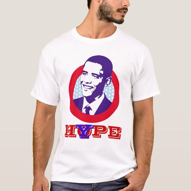 Camiseta Esperança/campanha publicitária de Obama (Frente)