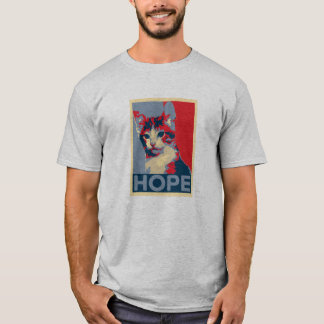 Camiseta ESPERANÇA Charlie o t-shirt do gatinho