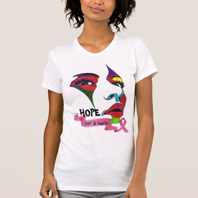 Camiseta esperança cura (Frente)