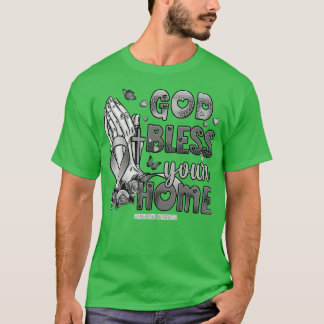 Camiseta Esperança da consciência científica da dor deus ab