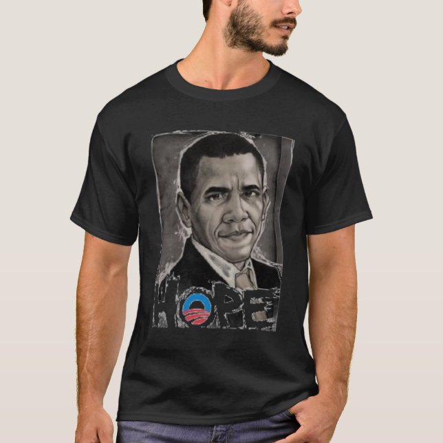 Camiseta Esperança de Barack (Frente)