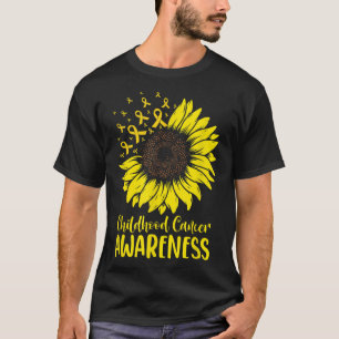 Camiseta Esperança de consciência dos Canceres de infância
