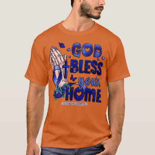 Camiseta Esperança de fé deus abençoe na Consciência Colort