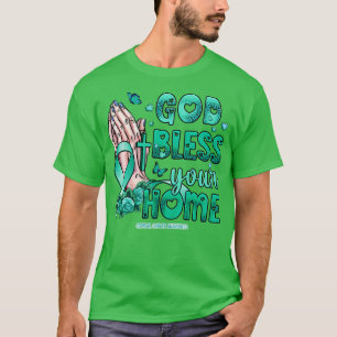 Camiseta Esperança de fé no deus abençoe da Consciência Cer