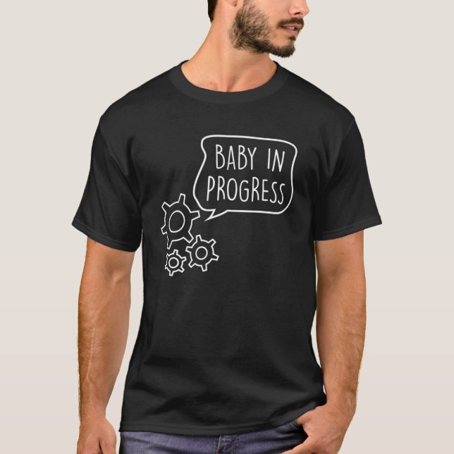 Camiseta Esperança de mãe feminina | Bebê Carregando Mãe I (Frente)