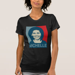 CAMISETA ESPERANÇA DE MICHELLE OBAMA - .PNG