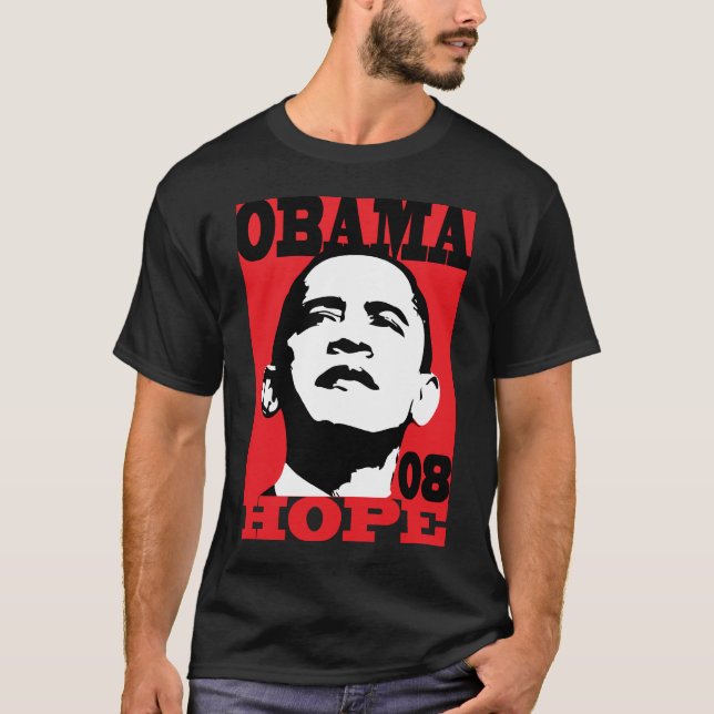 Camiseta Esperança de Obama (Frente)