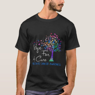 Camiseta Esperança De Uma Árvore De Sensibilização Para O C
