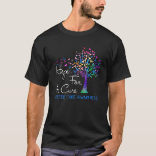 Camiseta Esperança De Uma Fita De Sensibilização Para O Cui