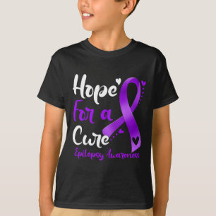 Camiseta Esperança De Uma Fita Pura De Consciência Epilépti