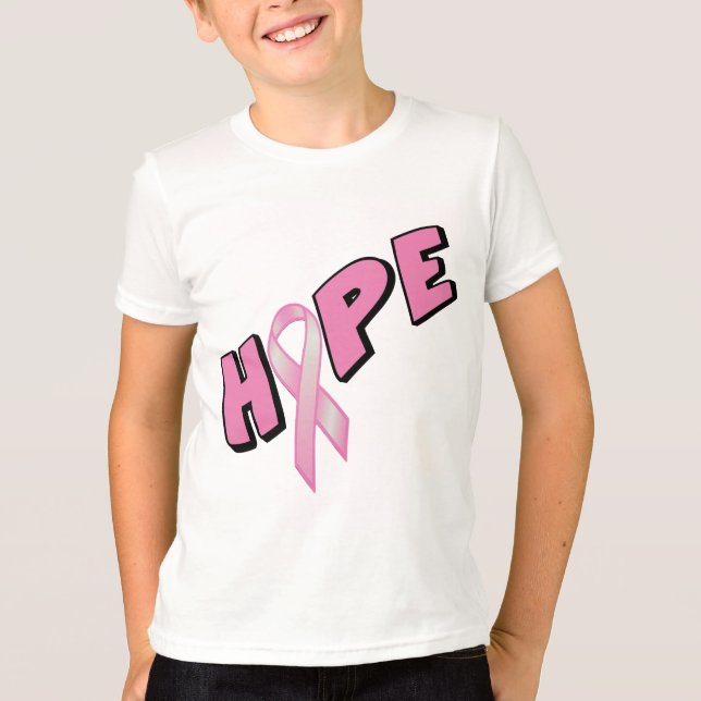 Camiseta Esperança do Cancer da Mama (Frente)